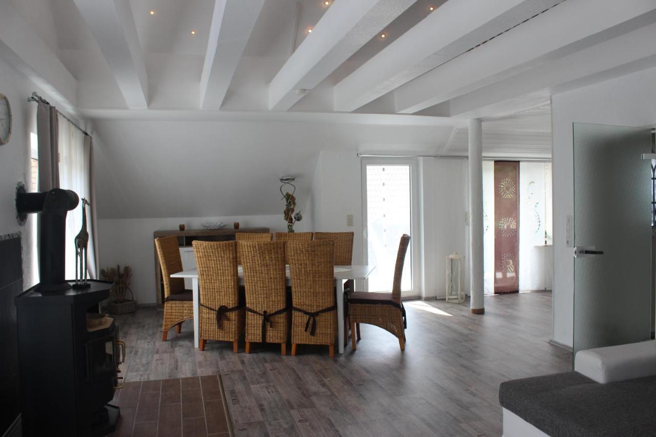 Ferienwohnung Ferienhaus Abbi mit Schwimmbad und Fitness für 8 Personen, Strand, Norddeich Hage Exterior foto
